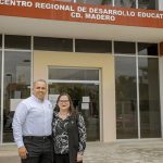 Visita Secretaria de Educación Lucía Aimé Castillo Pastor,  las instalaciones del CREDE Madero