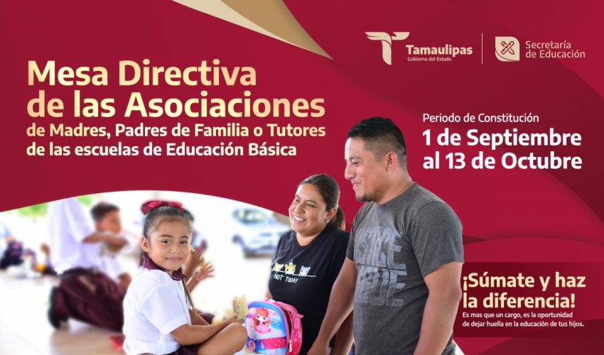 Mesa Directiva de las Asociaciones de Madres, Padres de Familia o Tutores de las escuelas de Educación Básica