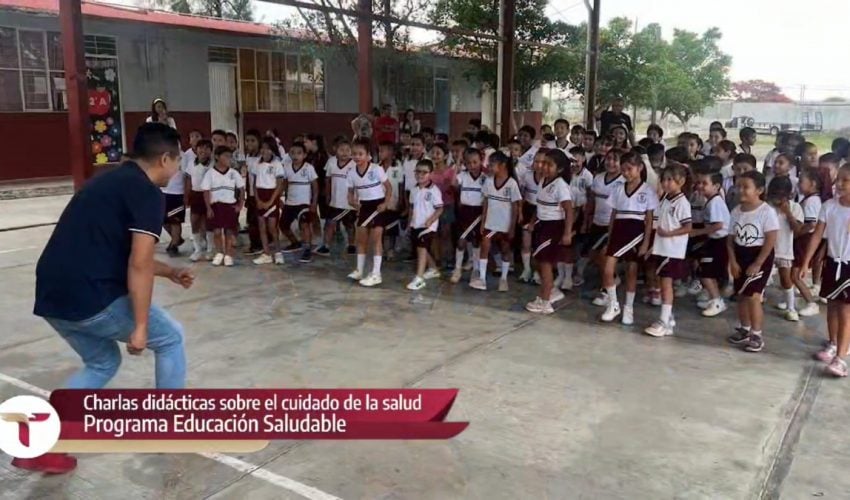 Video: Promueve Programa Educación Saludable el bienestar y la prevención entre estudiantes de Tamaulipas