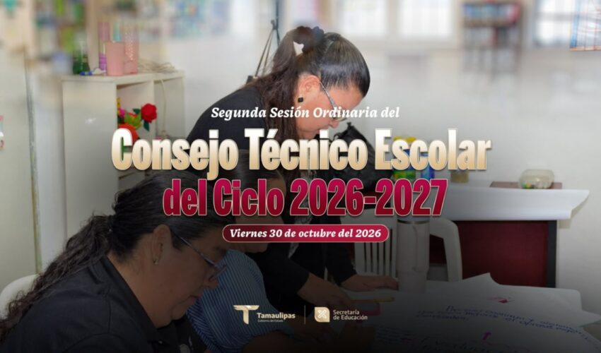 Segunda Sesión Ordinaria del Consejo Técnico Escolar  2026-2027
