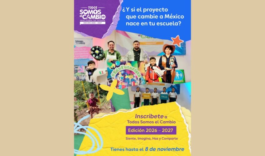 Convocatoria “Todos Somos el Cambio 2026-2027”.