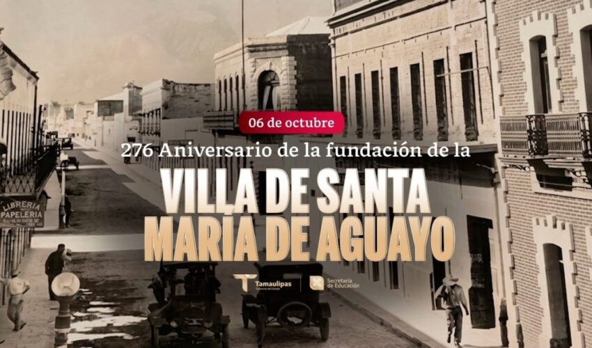 Efeméride – 276 aniversario de la fundación de la Villa de Santa María de Aguayo