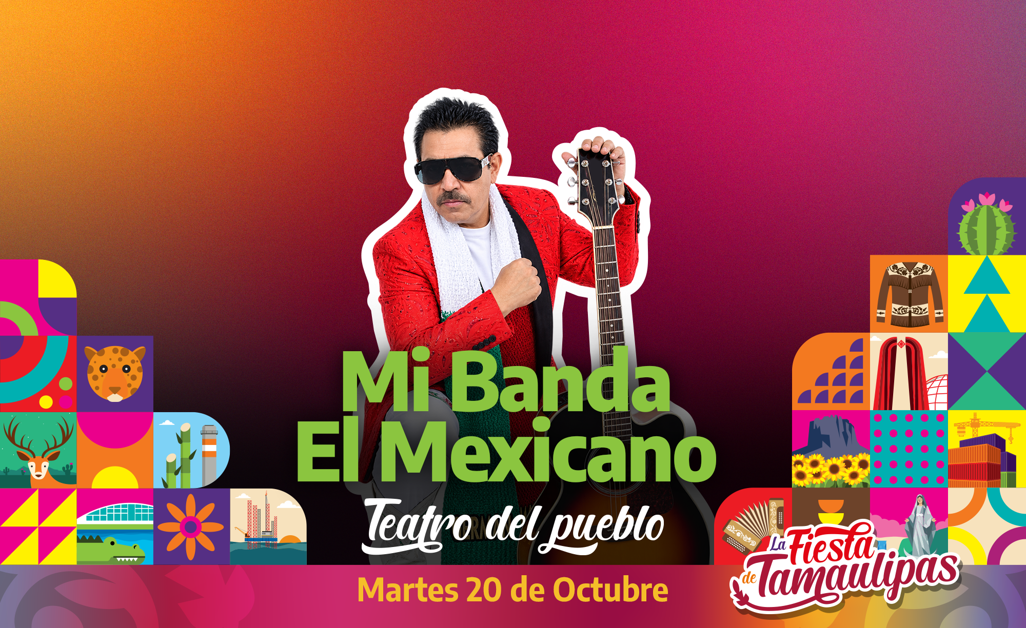 20 Oct –  Mi Banda el Mexicano