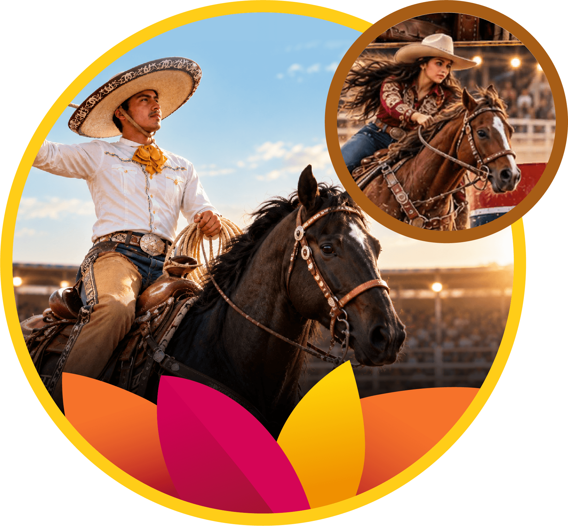 Lienzo Charro