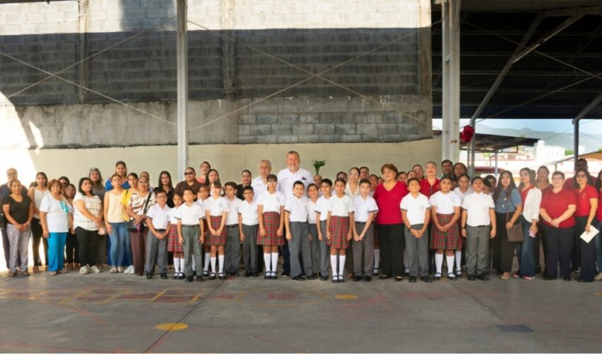 Inicia ITIFE construcción de biblioteca en Escuela Primaria Juana de Asbaje y Ramírez, en Ciudad Victoria