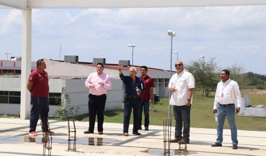 Supervisión de obra en la Universidad Politécnica de Altamira