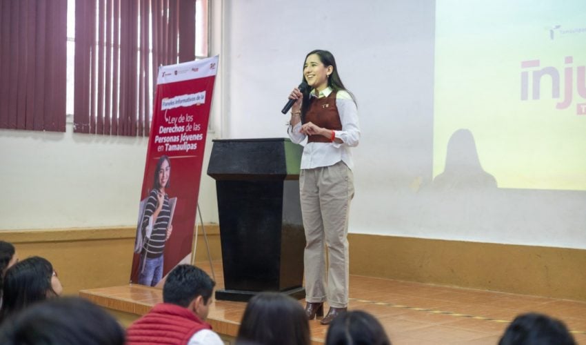 Promueven en instituciones educativas Ley de los Derechos de las Personas Jóvenes en Tamaulipas