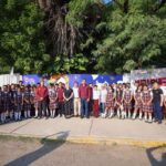 Presente Tamaulipas en la Jornada Nacional de Arte, Cultura y Participación Juvenil con la creación de un mural inspirado en el Día de Muertos