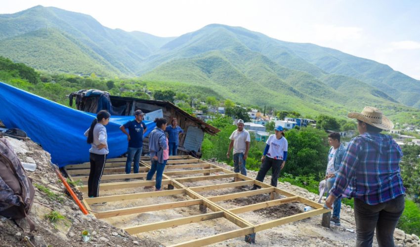 Unen Esfuerzos TECHO México y DIF Tamaulipas para Construir Vivienda Emergente a Familias en Condiciones de Vulnerabilidad