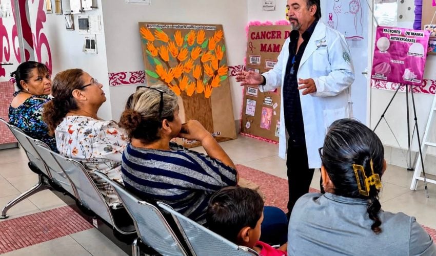Impulsan Instituto de las Mujeres en Tamaulipas y UNEME DEDICAM acciones para la detección oportuna del cáncer de mama