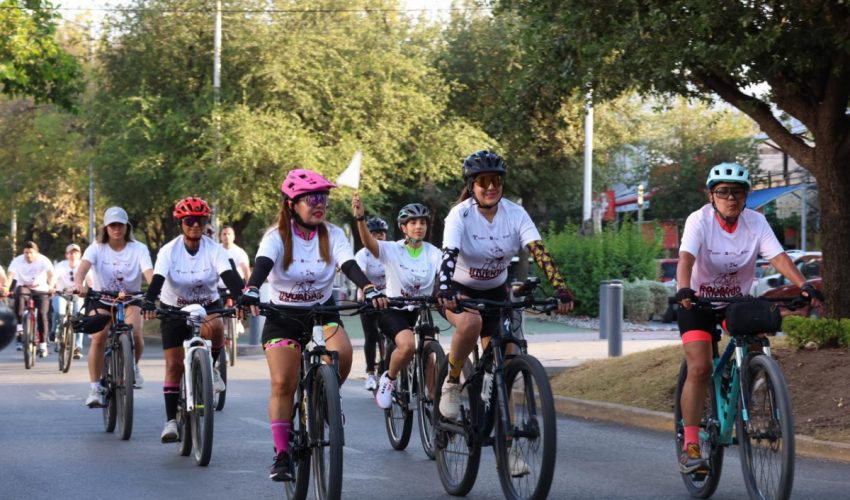 Instituto de las Mujeres en Tamaulipas realiza Rodada por la Juventud con Perspectiva de Género