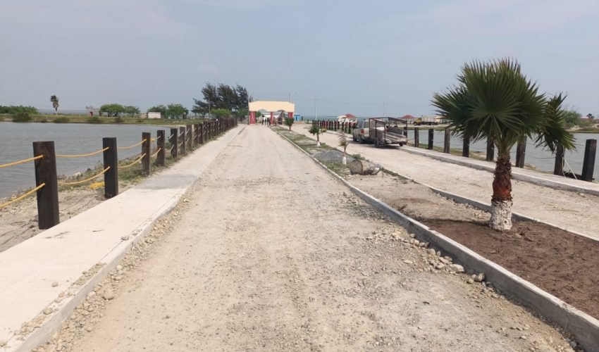 Obras Públicas de Tamaulipas trabaja en la rehabilitación de Playa Carboneras