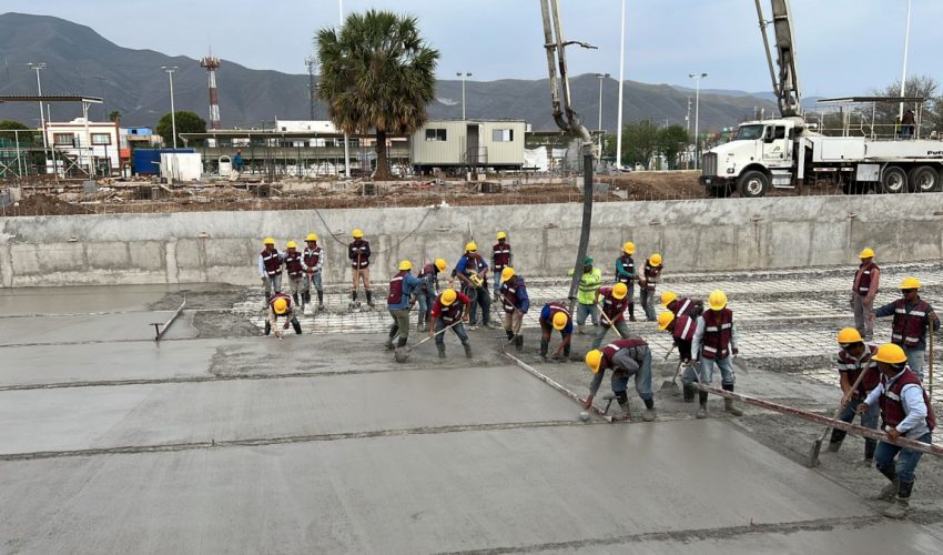 Avanza rehabilitación de albercas de la Unidad Deportiva » Adolfo Ruiz Cortines»