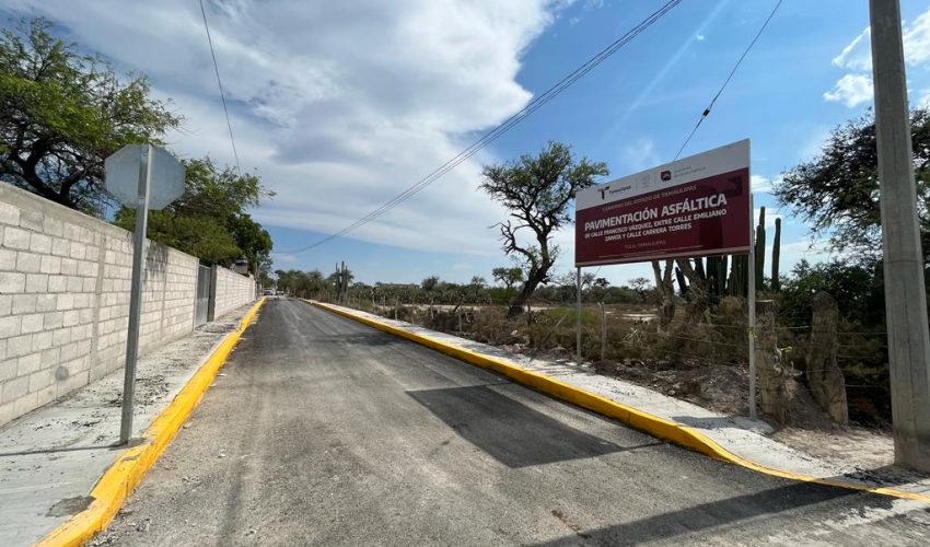 Pavimentación, rehabilitación y bacheo en diversas calles del municipio de Tula, Tamaulipas