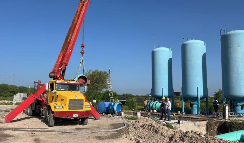 Concluye Gobierno de Tamaulipas rehabilitación de infraestructura hidráulica en la capital del estado