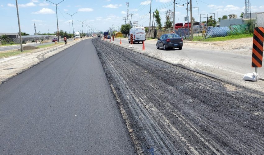 Con programa de bacheo y pavimentación, se transforman municipios fronterizos