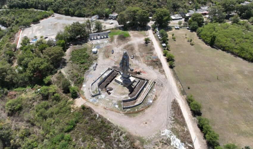 Plazoleta turística de la Virgen del Chorrito, una obra que engrandece la infraestructura de Tamaulipas