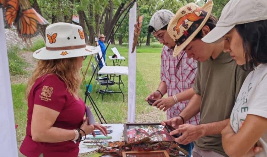 Invita Comisión de Parques al Festival de la Mariposa Monarca en Gómez Farías