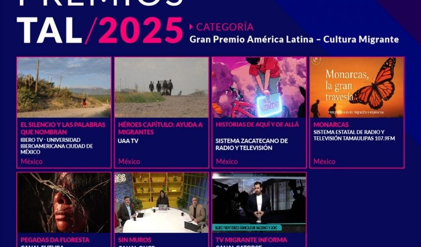 «Monarcas: La Gran Travesía», del SERTV Tamaulipas, finalista internacional en los Premios TAL 2025