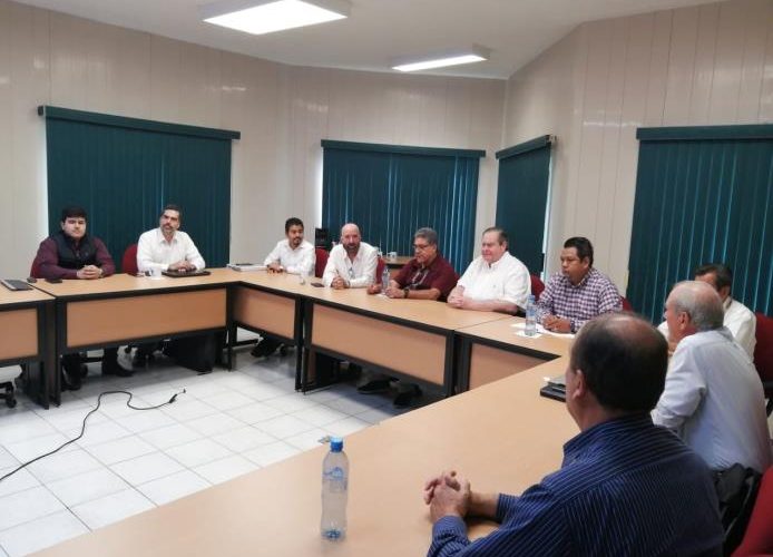 Reunión de trabajo entre la Comisión Estatal del Agua de Tamaulipas y la Asociación de Industriales del Sur de Tamaulipas