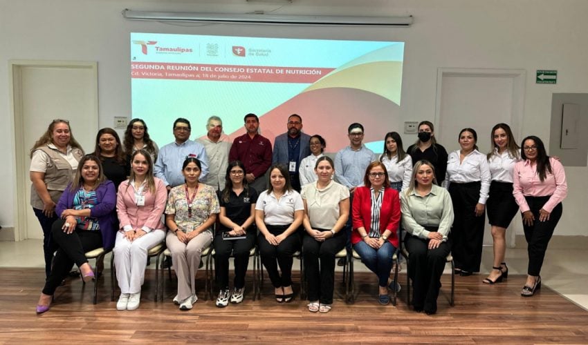 Realiza Secretaría de Salud de Tamaulipas reunión del Consejo Estatal de Nutrición