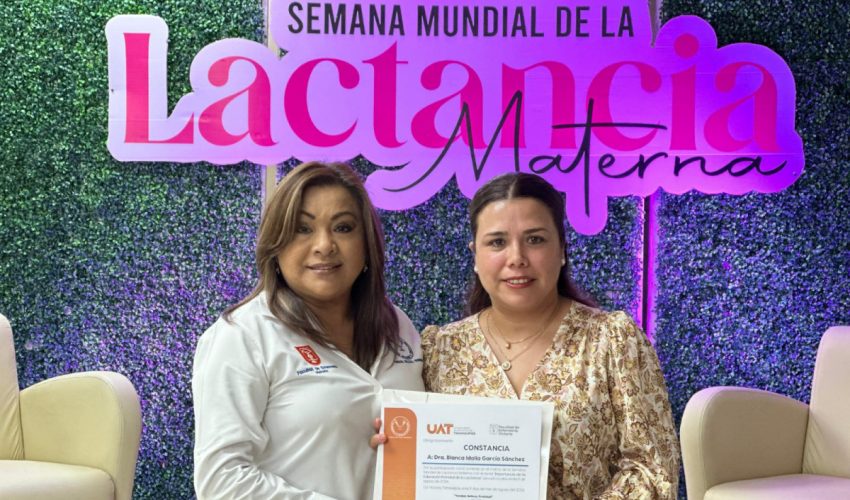 Participa SST en actividades de la UAT para promover lactancia materna