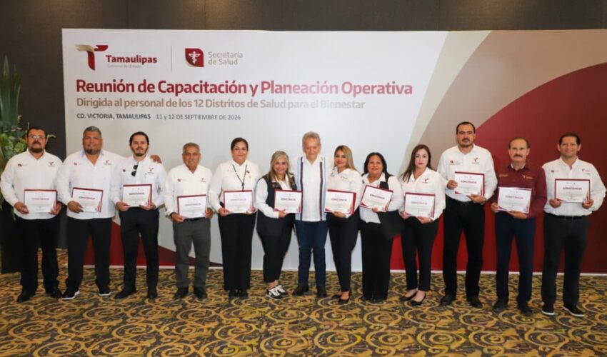 Refuerza secretario de Salud trabajo en equipo con los Distritos de Salud