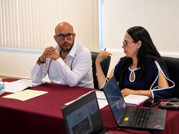 Reunión con la Titular de la Secretaría Anticorrupción y Buen Gobierno.