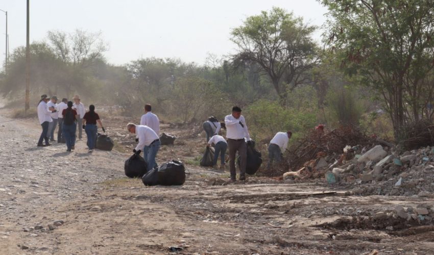 Se unen las y los tamaulipecos a jornada estatal de limpieza