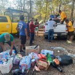 Colaboran brigadistas de la SEDUMA en contención de incendio forestal en Jaumave