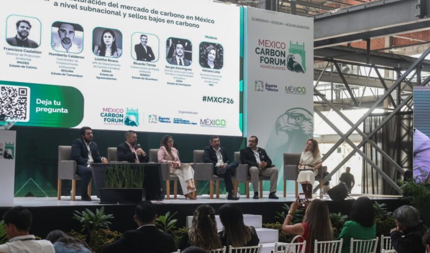 Posiciona Tamaulipas su experiencia ambiental en el México Carbon Forum 2026