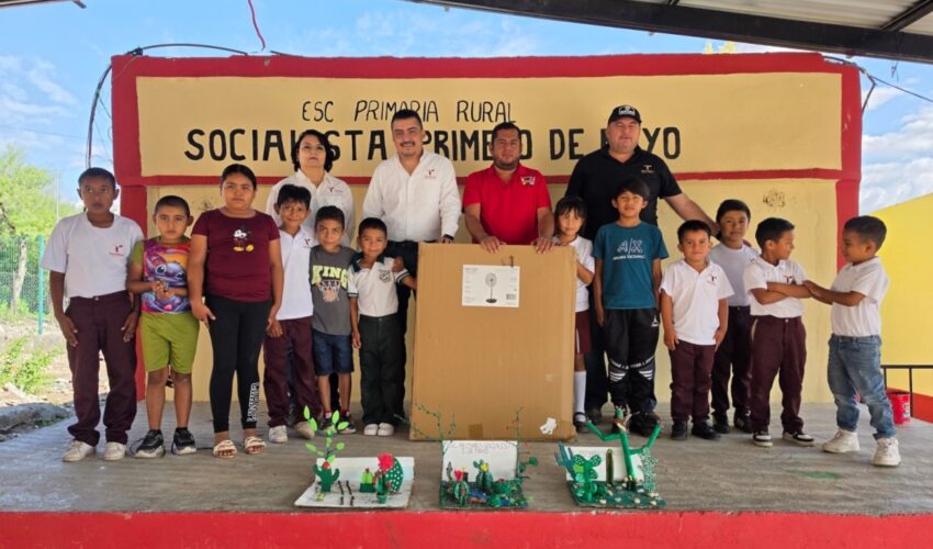 Fomenta SEDUMA conservación de cactáceas entre niñas y niños del altiplano tamaulipeco