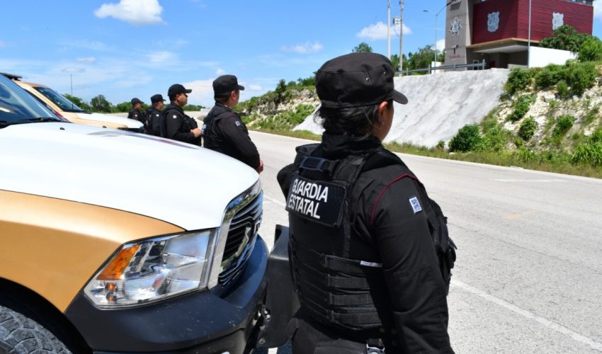 Redobla Guardia Estatal vigilancia previo al cierre del periodo vacacional de verano