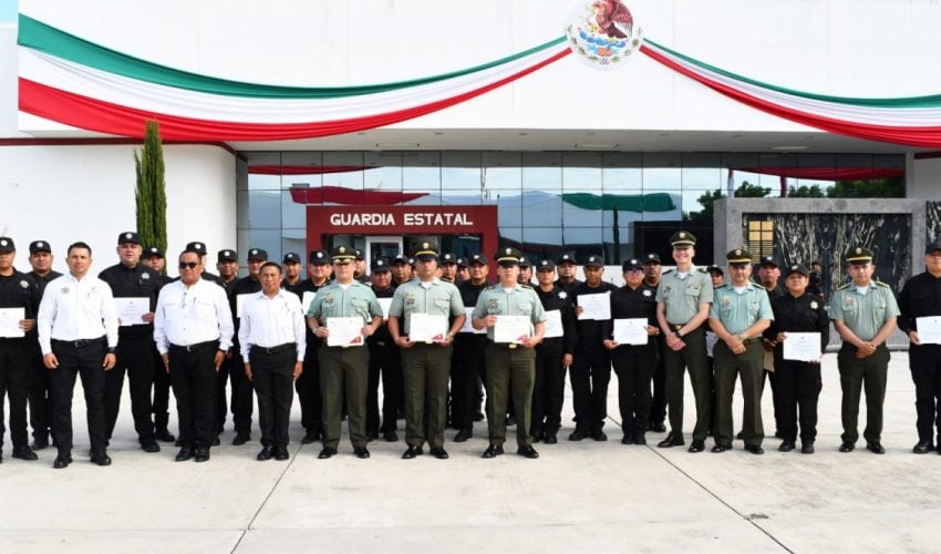 Concluye Guardia Estatal Diplomado de Análisis Estratégico para el Control de Narcomenudeo y sus Manifestaciones Asociadas