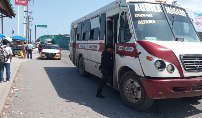 Permanente prevención del delito en transporte público por parte de la Guardia Estatal