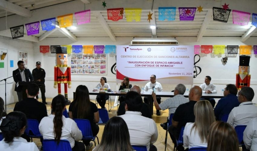 Inauguran Espacio Amigable con Enfoque de Infancia en CEDES Altamira