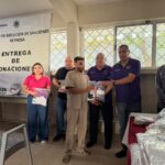 Reciben PPLs en el CEDES Reynosa donación de artículos para estancia digna