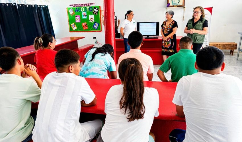 Refuerza SIPINNA Tamaulipas acciones de salud sexual y reproductiva para adolescentes en Güémez