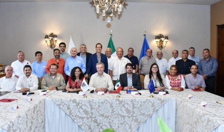 Presentan en Tampico Programa Laboral de la Unión Europea a empresarios del sur de Tamaulipas
