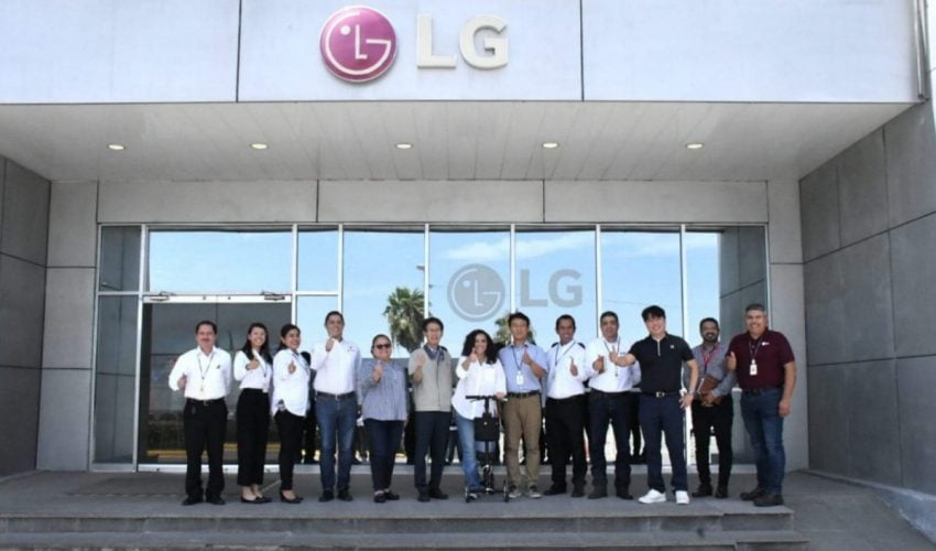 Trabajadoras y trabajadores de LG Electronics Reynosa, orgullosa muestra del talento tamaulipeco: Olga Sosa