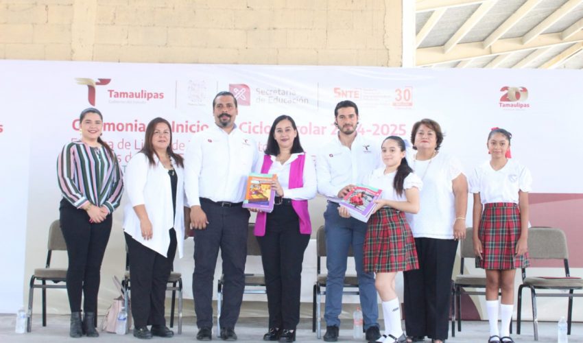 En Tamaulipas todas y todos reciben una educación de excelencia: Gerardo Illoldi