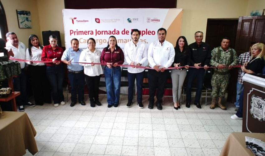 Realizan Primera Jornada de Empleo 2026 en Camargo para impulsar la inserción laboral