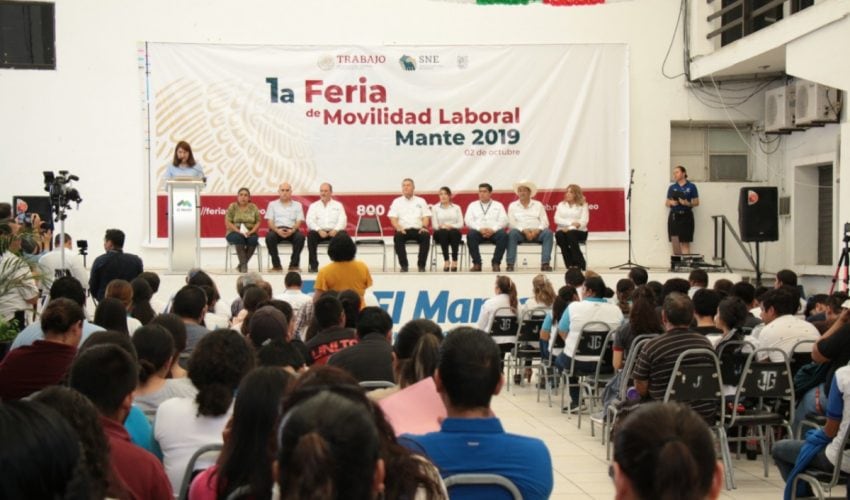 Inaugura Gobierno del Estado Feria de Movilidad laboral, Mante 2019