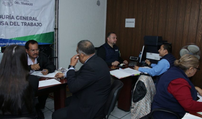 PGDT de Tamaulipas, gestiona más de 103 millones de pesos para trabajadores