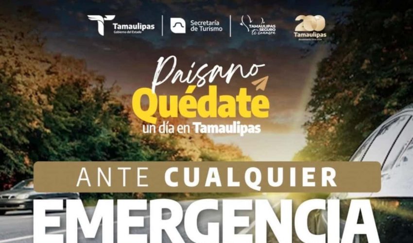 Inicia Turismo campaña “Paisano Quédate un Día en Tamaulipas”