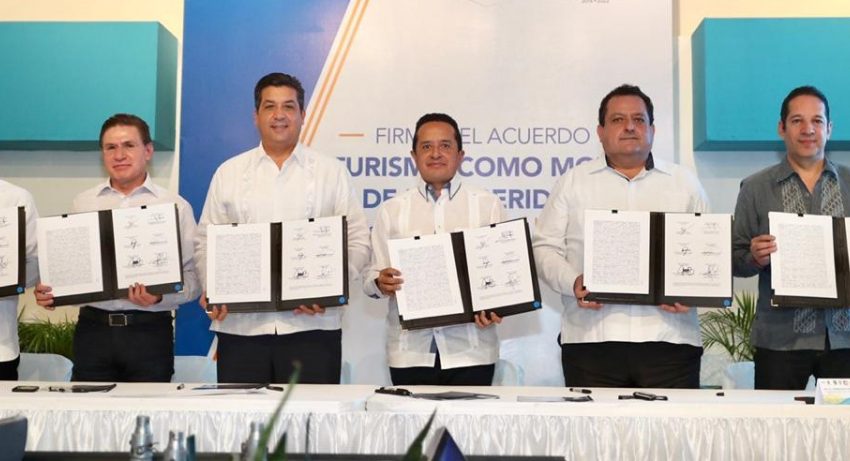Suscribe Tamaulipas el acuerdo “Turismo como Motor de Prosperidad”