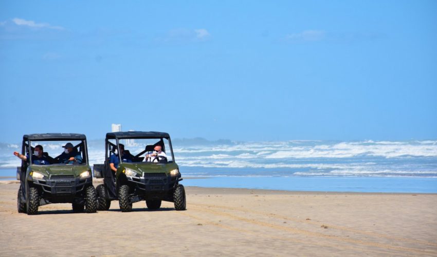 Incrementa playa Miramar su afluencia, resguardando la salud de sus visitantes