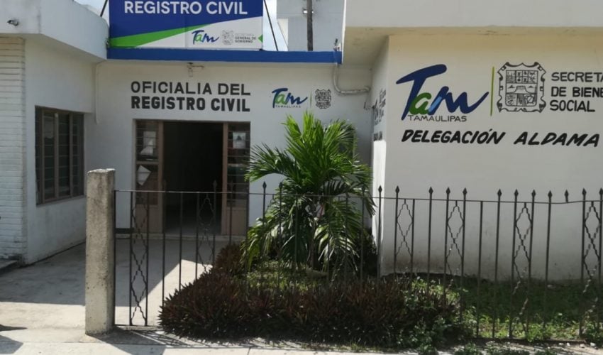 registro civil aldama Gobierno del Estado de Tamaulipas