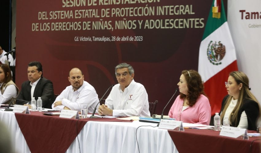 En Tamaulipas quien cause daño a la niñez y adolescencia tendrá que vérselas con la justicia; no habrá impunidad: Gobernador