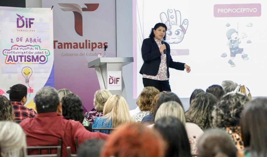 Presenta DIF Tamaulipas conferencia sobre autismo